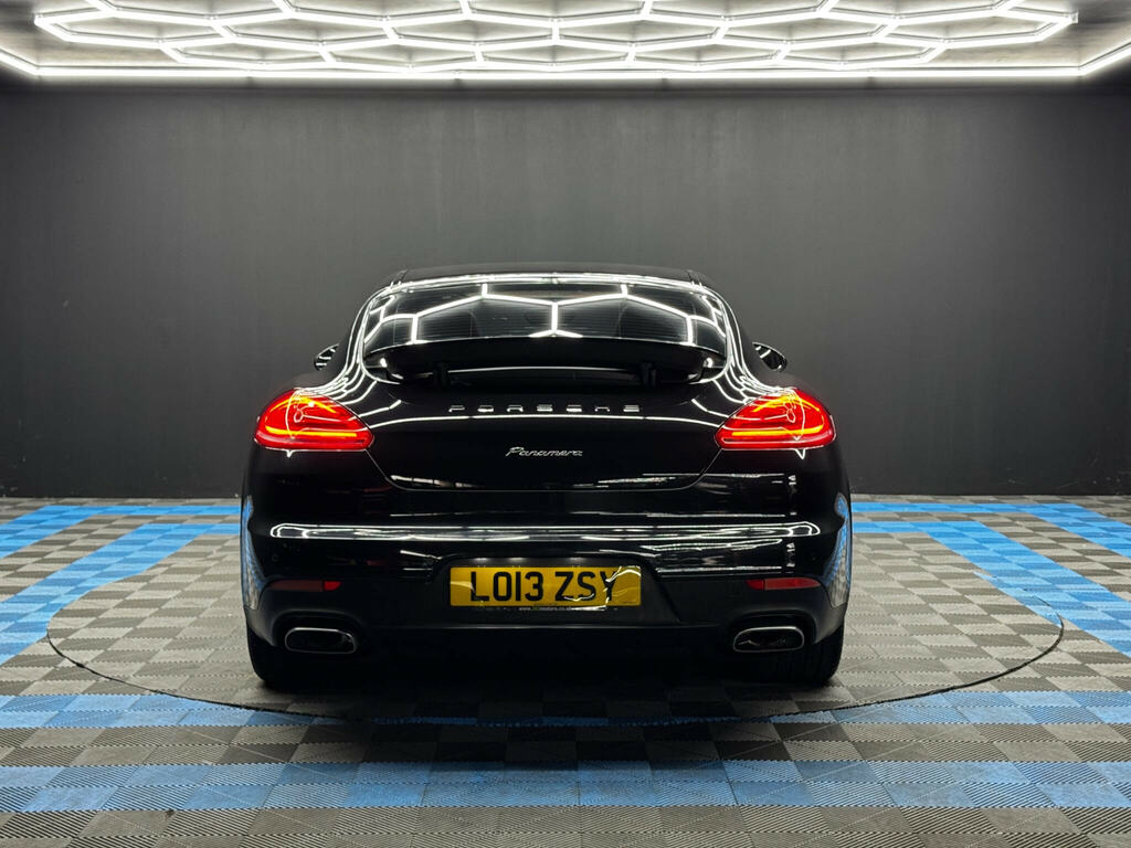 Porsche Panamera 3.0D V6 Tiptronics Euro 5 Ss Black #6