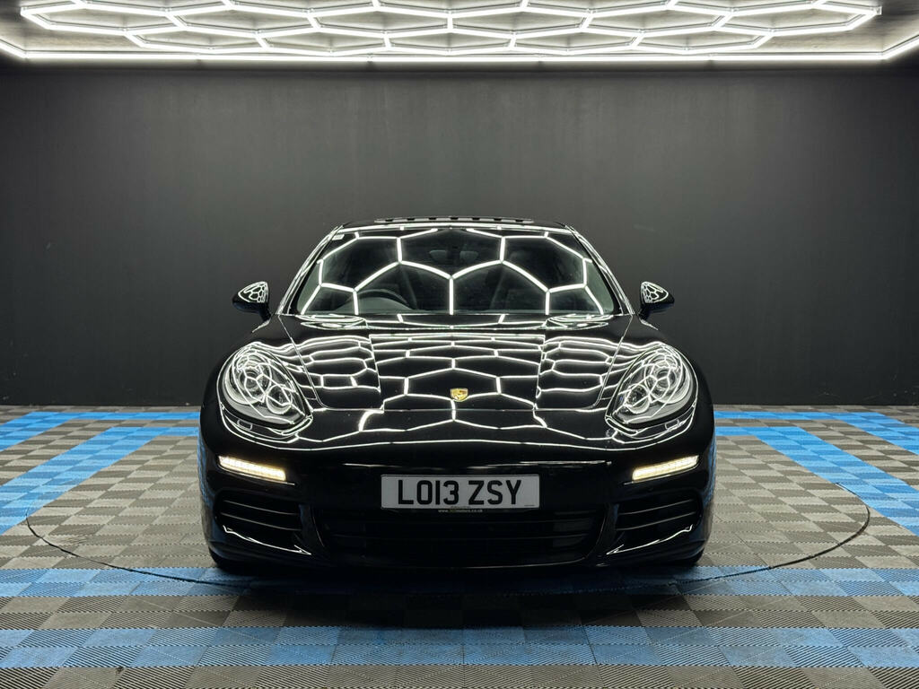 Porsche Panamera 3.0D V6 Tiptronics Euro 5 Ss Black #2