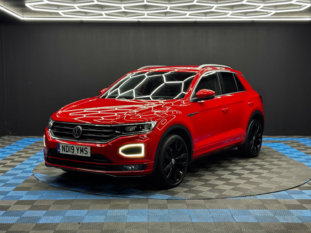 Volkswagen T-Roc 1.5 Tsi Evo R-line Dsg Euro 6 Ss Red #3