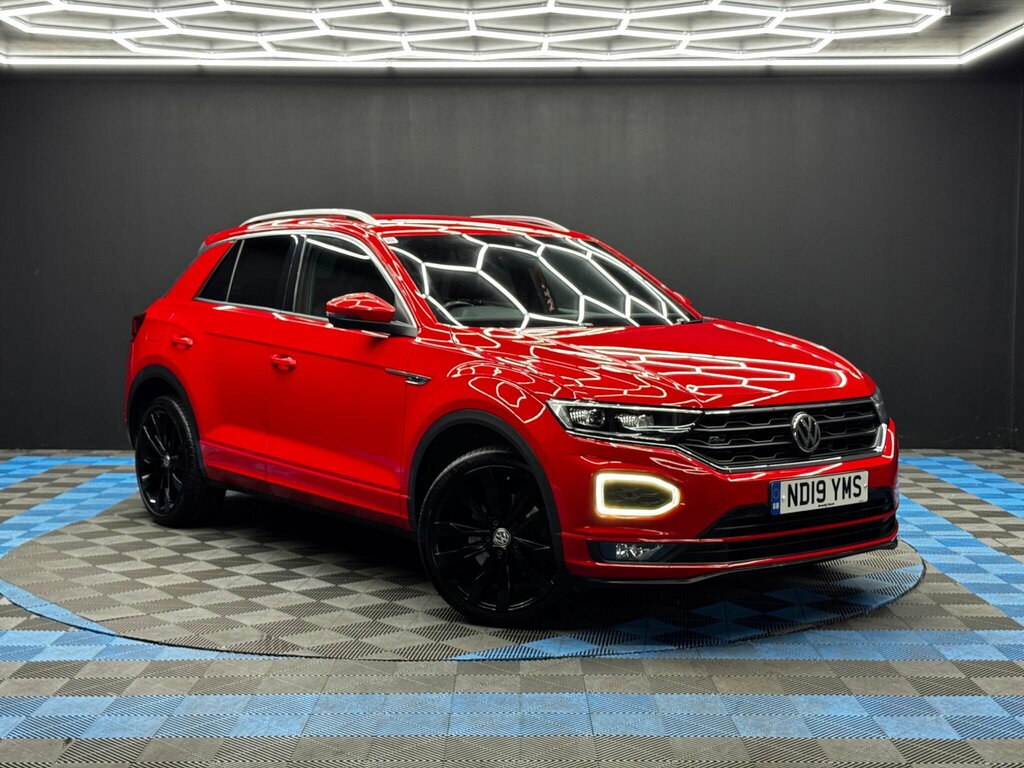 Volkswagen T-Roc 1.5 Tsi Evo R-line Dsg Euro 6 Ss Red
