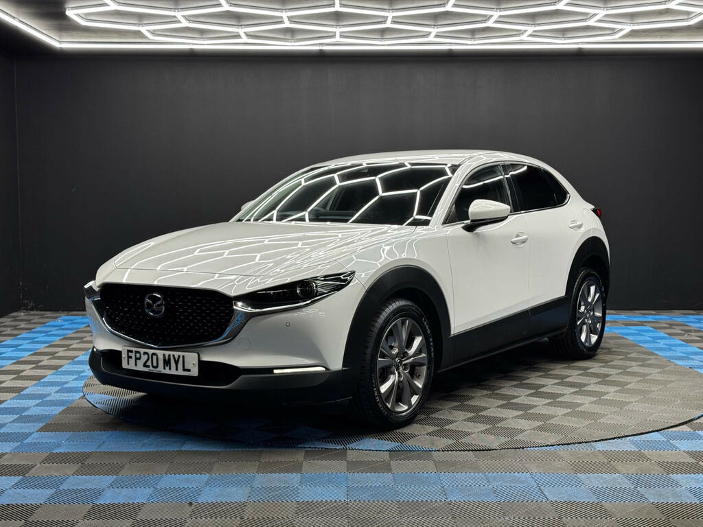 Mazda CX-30 2.0 Skyactiv-g Mhev Sport Lux Euro 6 Ss White #3