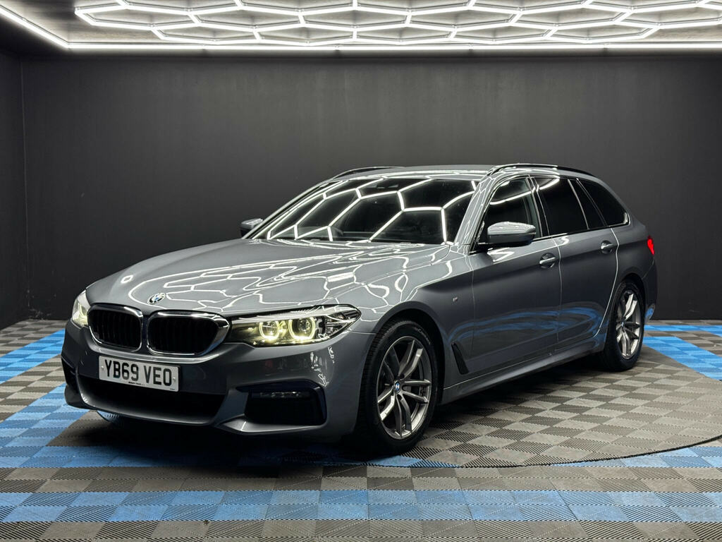 BMW 5 Series 2.0 520I Gpf M Sport Touring Euro 6 Ss Blue #3