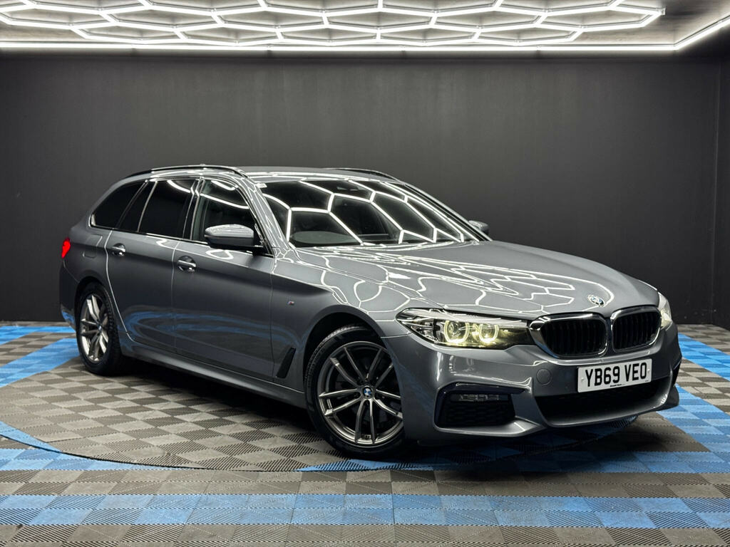 BMW 5 Series 2.0 520I Gpf M Sport Touring Euro 6 Ss Blue