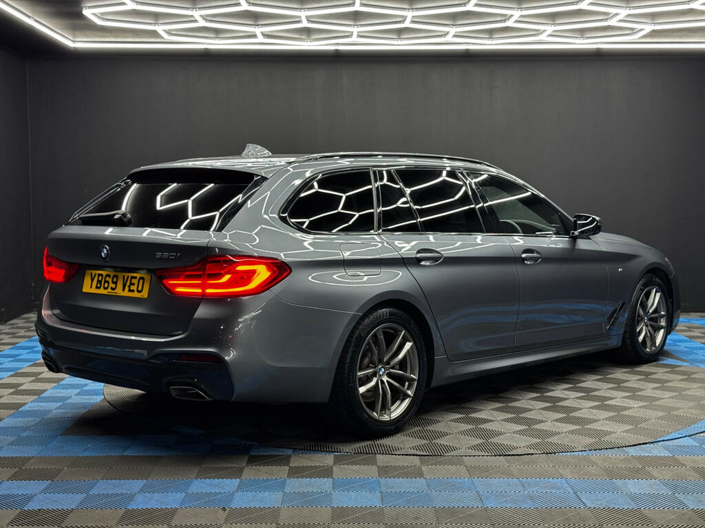 BMW 5 Series 2.0 520I Gpf M Sport Touring Euro 6 Ss Blue #5