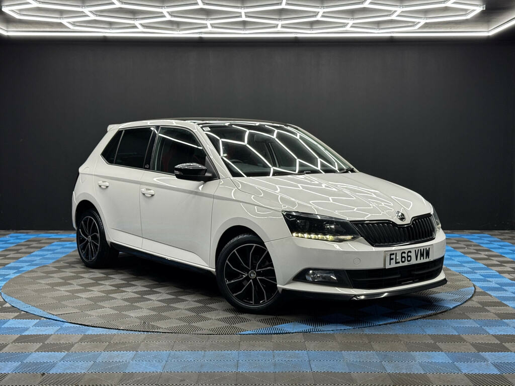 Skoda Fabia 1.2 Tsi Monte Carlo Euro 6 Ss White