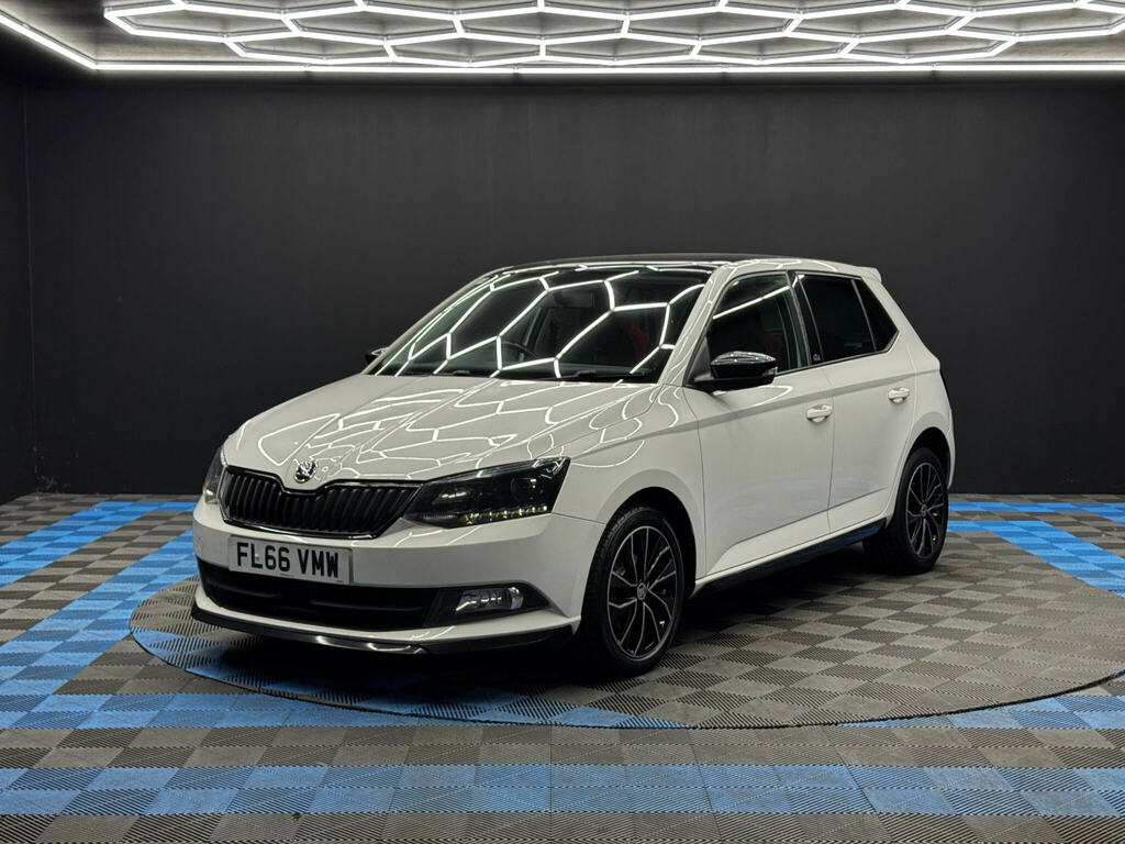 Skoda Fabia 1.2 Tsi Monte Carlo Euro 6 Ss White #3