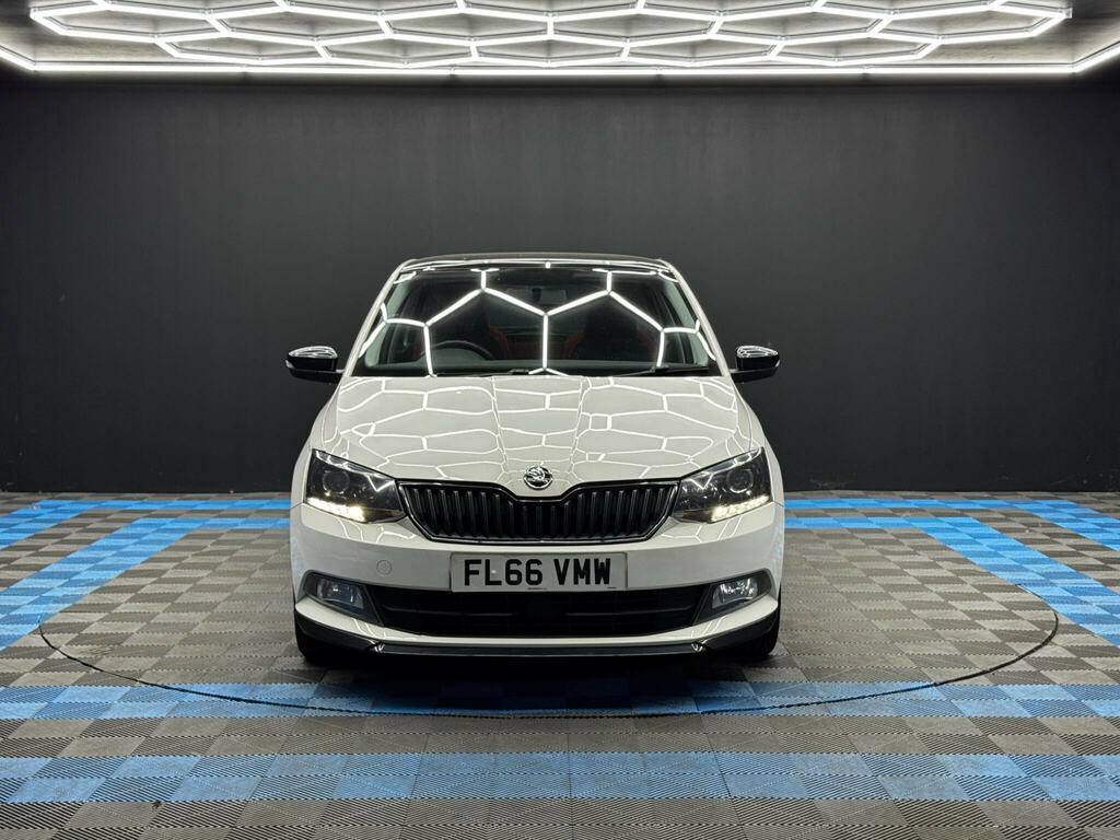 Skoda Fabia 1.2 Tsi Monte Carlo Euro 6 Ss White #2