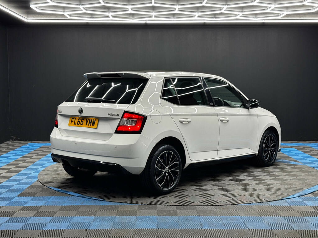 Skoda Fabia 1.2 Tsi Monte Carlo Euro 6 Ss White #5