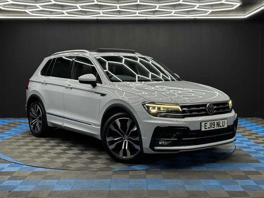 Volkswagen Tiguan 2.0 Tdi R-line Dsg Euro 6 Ss Silver