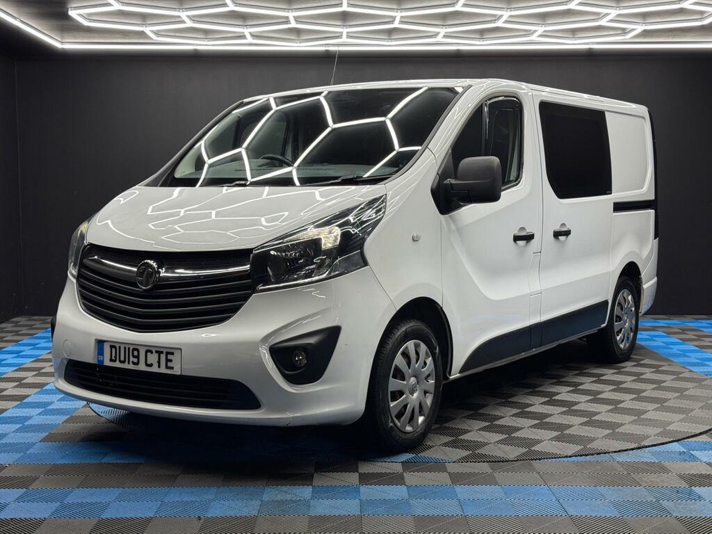Vauxhall Vivaro 1.6 Cdti 2900 Biturbo Ecotec Sportive Crew Van L1 White #3
