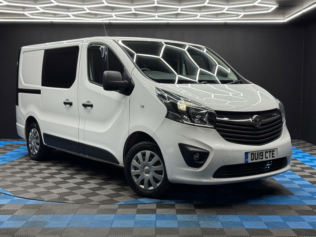Vauxhall Vivaro 1.6 Cdti 2900 Biturbo Ecotec Sportive Crew Van L1 White