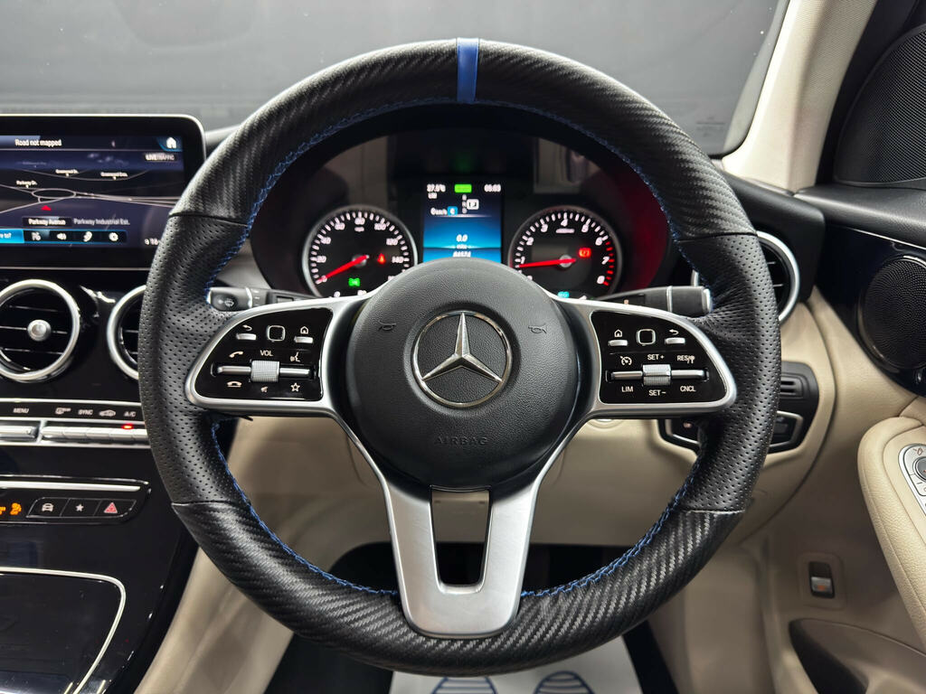 Mercedes-Benz GLC Class 2.0 Glc300 Mhev Amg Line Suv G Tronic P Silver #19