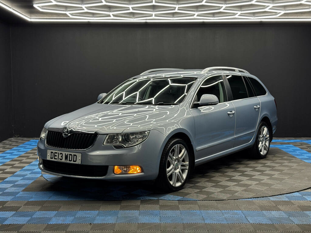 Skoda Superb 2.0 Tdi Elegance Dsg Euro 5 Blue #3