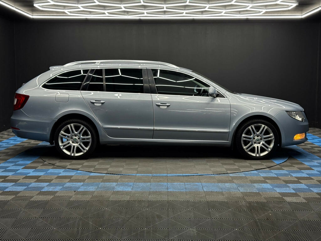 Skoda Superb 2.0 Tdi Elegance Dsg Euro 5 Blue #4