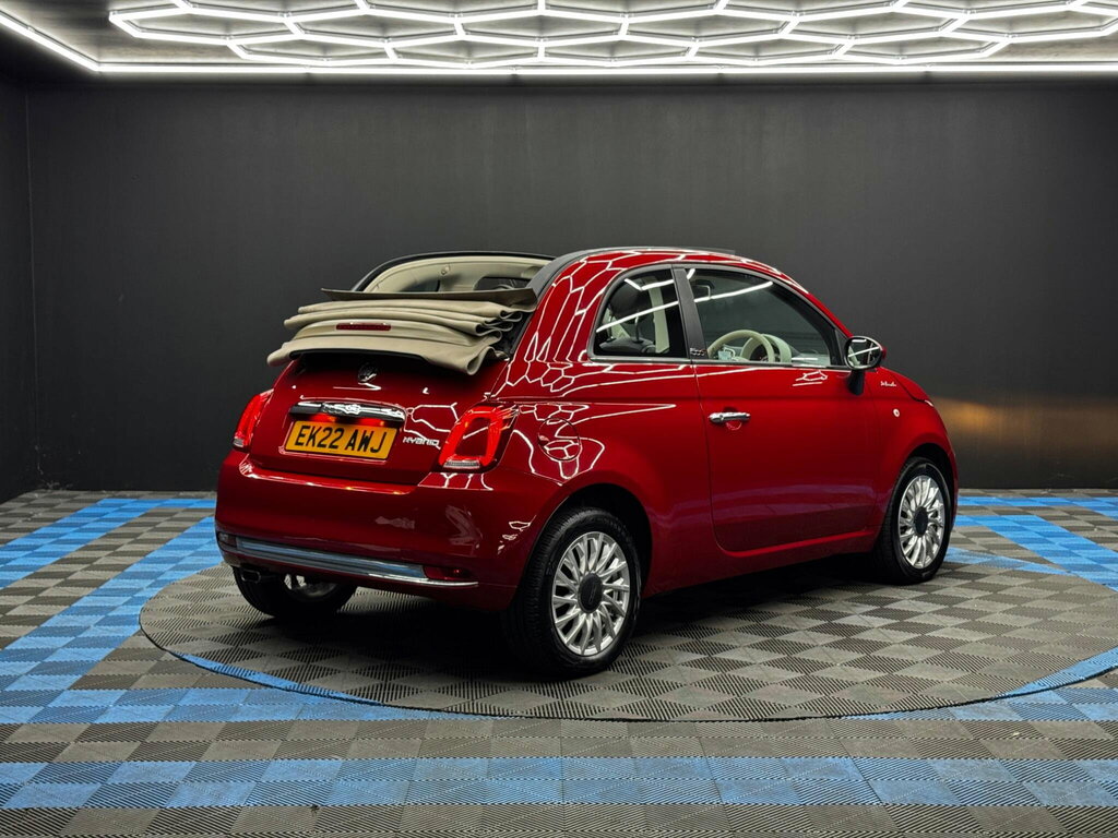 Fiat 500C 1.0 Mhev Dolcevita Euro 6 Ss Red #5