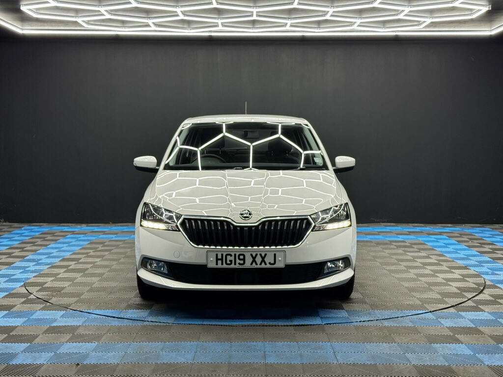 Skoda Fabia 1.0 Se Euro 6 Ss White #2