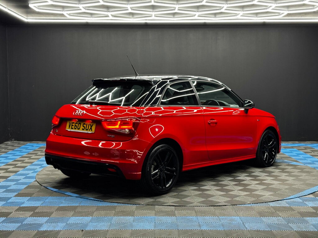 Audi A1 1.4 Tfsi S Line S Tronic Euro 5 Ss Red #5