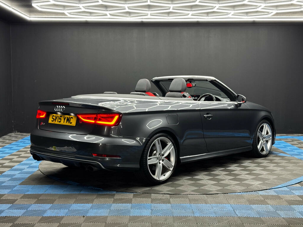 Audi S3 2.0 Tfsi Cabriolet S Tronic Quattro Euro 6 Ss 2 SY15YMC Grey #5