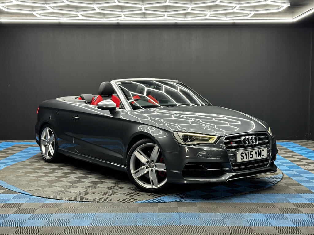 Audi S3 2.0 Tfsi Cabriolet S Tronic Quattro Euro 6 Ss 2 Grey