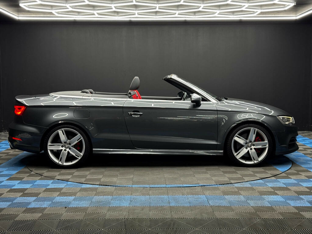 Audi S3 2.0 Tfsi Cabriolet S Tronic Quattro Euro 6 Ss 2 SY15YMC Grey #4