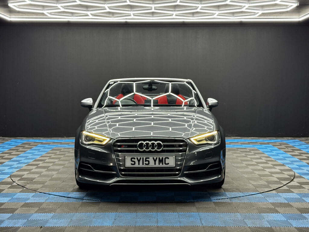 Audi S3 2.0 Tfsi Cabriolet S Tronic Quattro Euro 6 Ss 2 SY15YMC Grey #2