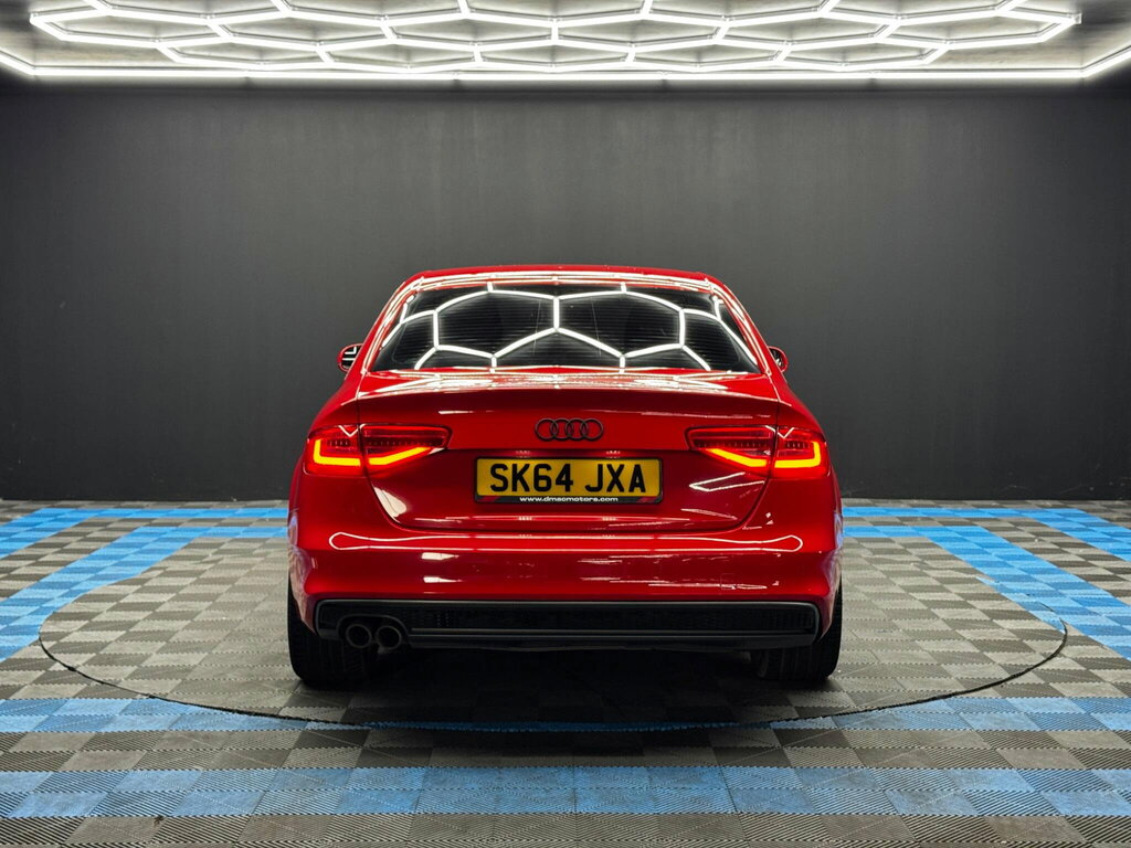 Audi A4 2.0 Tdi Black Edition Euro 5 Ss SK64JXA Red #6