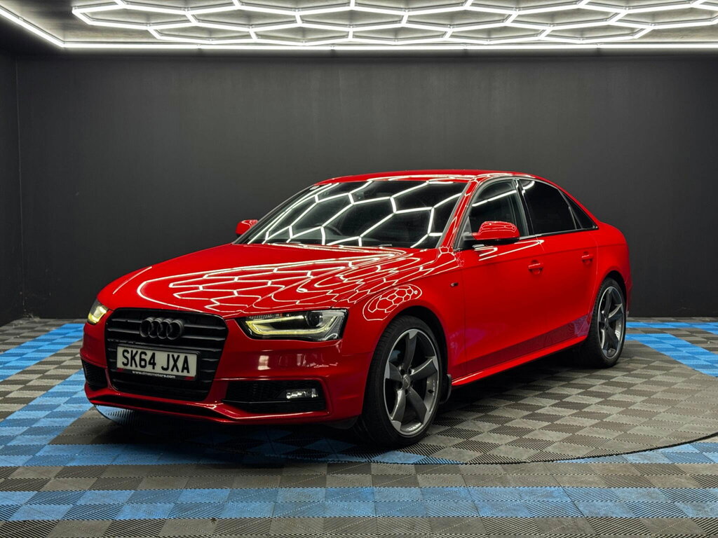 Audi A4 2.0 Tdi Black Edition Euro 5 Ss SK64JXA Red #3