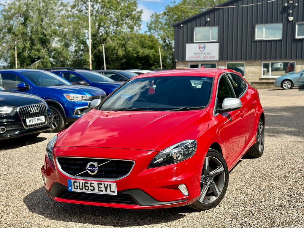 Volvo V40 2.0 D4 R-design Euro 6 Ss Red #2