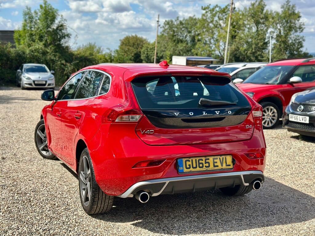 Volvo V40 2.0 D4 R-design Euro 6 Ss Red #6