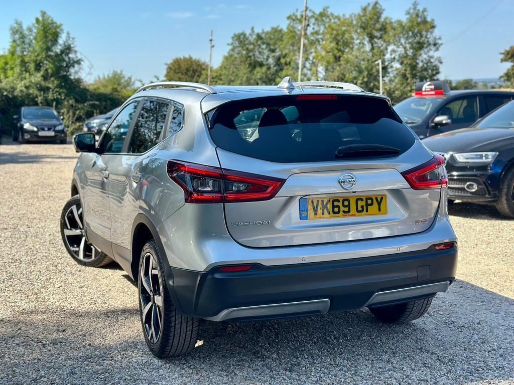 Nissan Qashqai 1.3 Dig-t Tekna Euro 6 Ss VK69GPY Silver #6