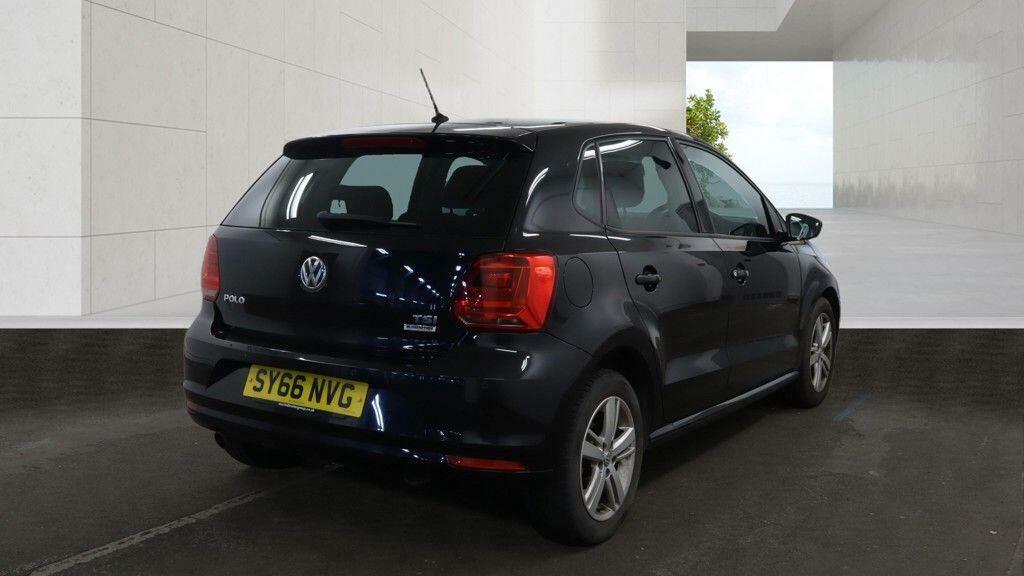 Volkswagen Polo 1.0 Tsi Bluemotion Tech Bluemotion Euro 6 Ss Black #8