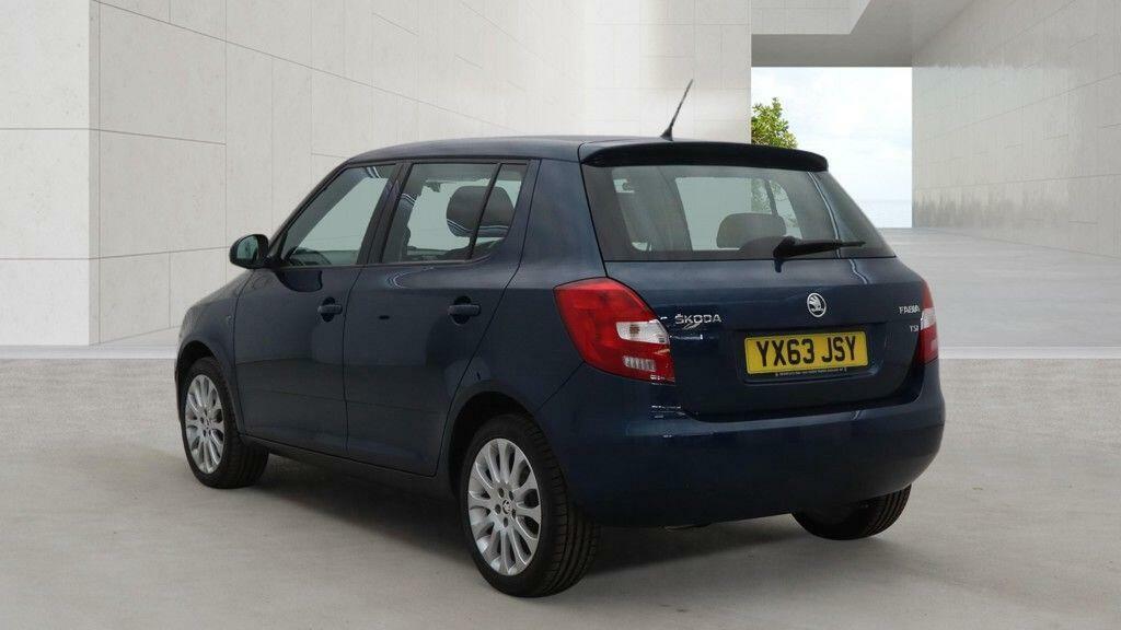 Skoda Fabia 1.2 Tsi Elegance Dsg Euro 5 Blue #4