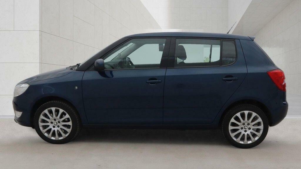 Skoda Fabia 1.2 Tsi Elegance Dsg Euro 5 Blue #6