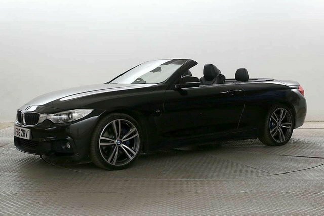 BMW 4 Series 2016 2.0 420D M Sport Convertible Black #5
