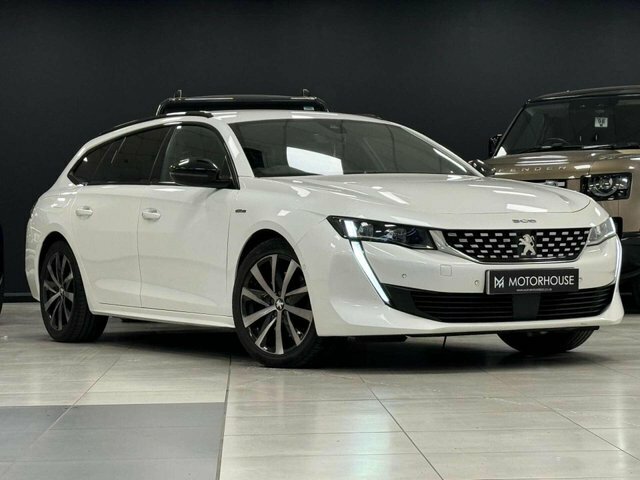 Peugeot 508 SW 2021 2.0 Bluehdi Gt Line Estate Eat Eur White #5