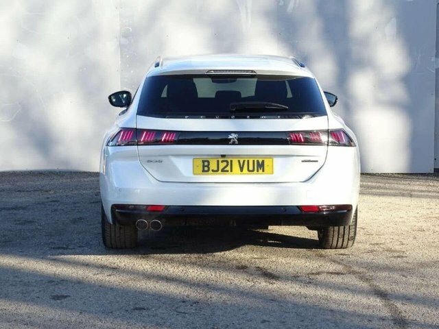 Peugeot 508 SW 2021 2.0 Bluehdi Gt Line Estate Eat Eur White #6