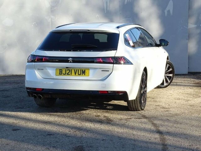 Peugeot 508 SW 2021 2.0 Bluehdi Gt Line Estate Eat Eur White #3