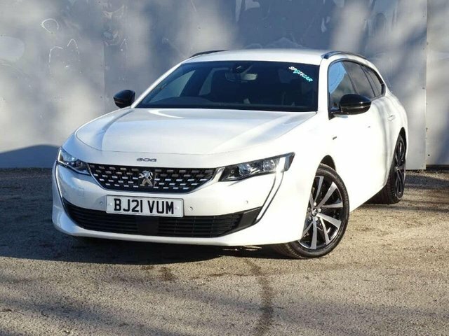 Peugeot 508 SW 2021 2.0 Bluehdi Gt Line Estate Eat Eur White #2