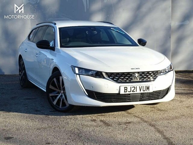 Peugeot 508 SW 2021 2.0 Bluehdi Gt Line Estate Eat Eur White