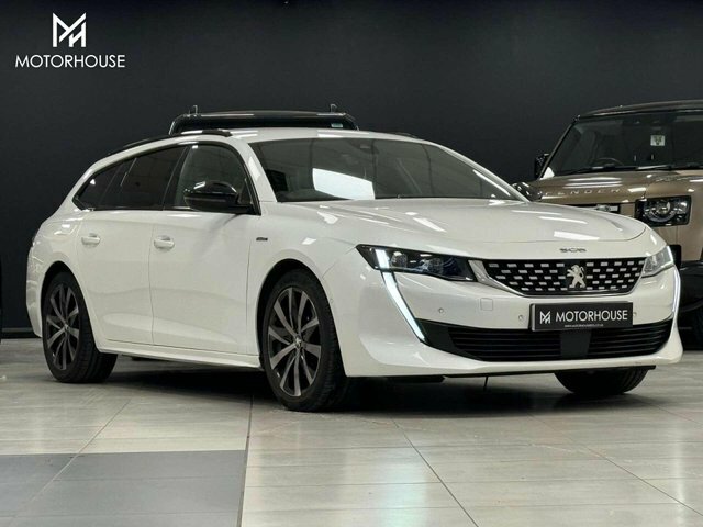 Peugeot 508 SW 2021 2.0 Bluehdi Gt Line Estate Eat Eur White
