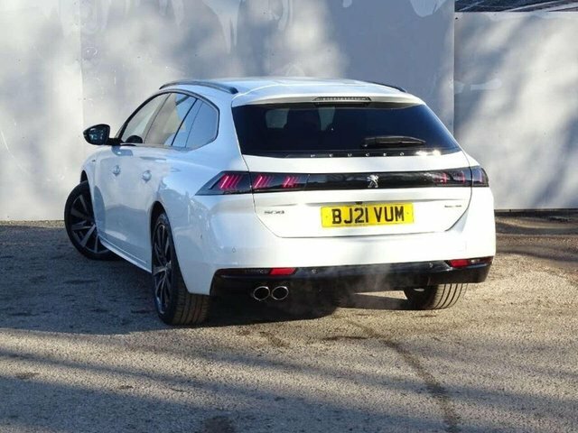 Peugeot 508 SW 2021 2.0 Bluehdi Gt Line Estate Eat Eur White #4