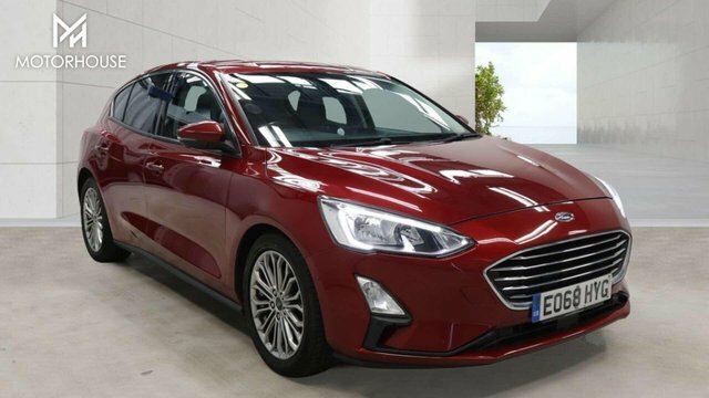 Ford Focus 2018 1.5 Ecoblue Titanium X Hatchback A Red