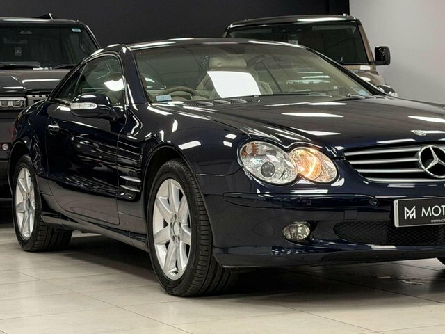 Mercedes-Benz SL Class 2003 3.7 Sl350 Convertible 2 Blue #5