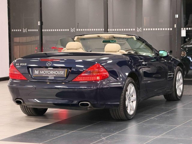 Mercedes-Benz SL Class 2003 3.7 Sl350 Convertible 2 Blue #4