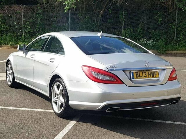 Mercedes-Benz CLS 2013 2.1 Cls250 Cdi Amg Sport Coupe G-t Silver #2