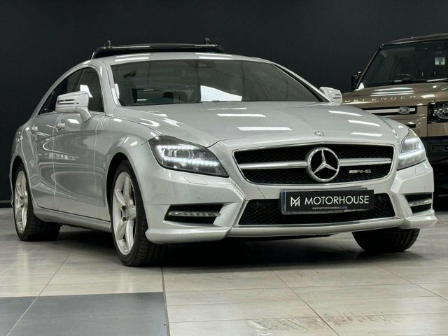 Mercedes-Benz CLS 2013 2.1 Cls250 Cdi Amg Sport Coupe G-t Silver #2