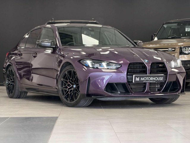 BMW M3 2025 3.0 Biturbo Competition Saloon Ste Purple #2