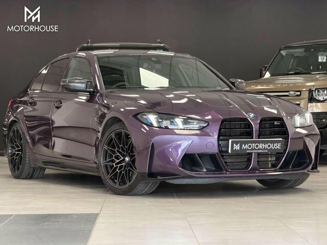 BMW M3 2025 3.0 Biturbo Competition Saloon Ste Purple