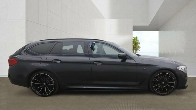 BMW 5 Series 2019 2.0 520D M Sport Touring Euro Grey #5