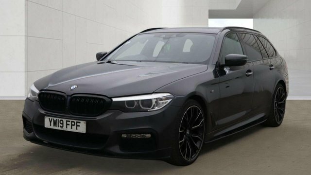 BMW 5 Series 2019 2.0 520D M Sport Touring Euro Grey #2